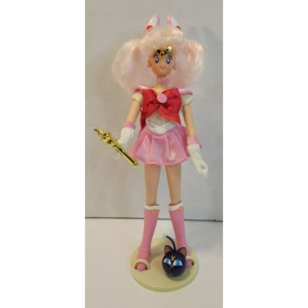 Sailor MiniMoon Chibi Doll Irwin 2000 10" Excellent Condition. RARE. COMPLETE!